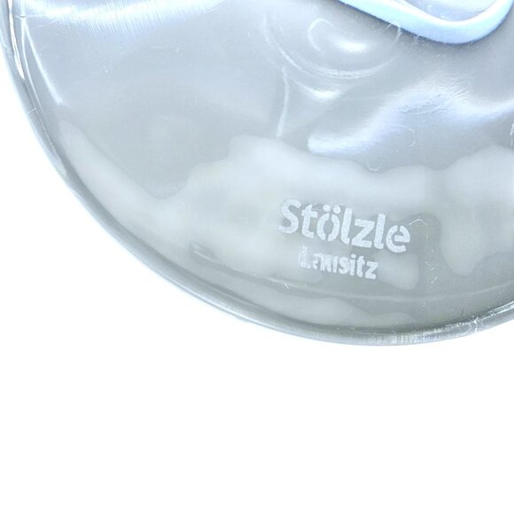 Pair Of Stölzle Lausitz Champagne Flutes With Red Heart Stems - Picture 4 of 9